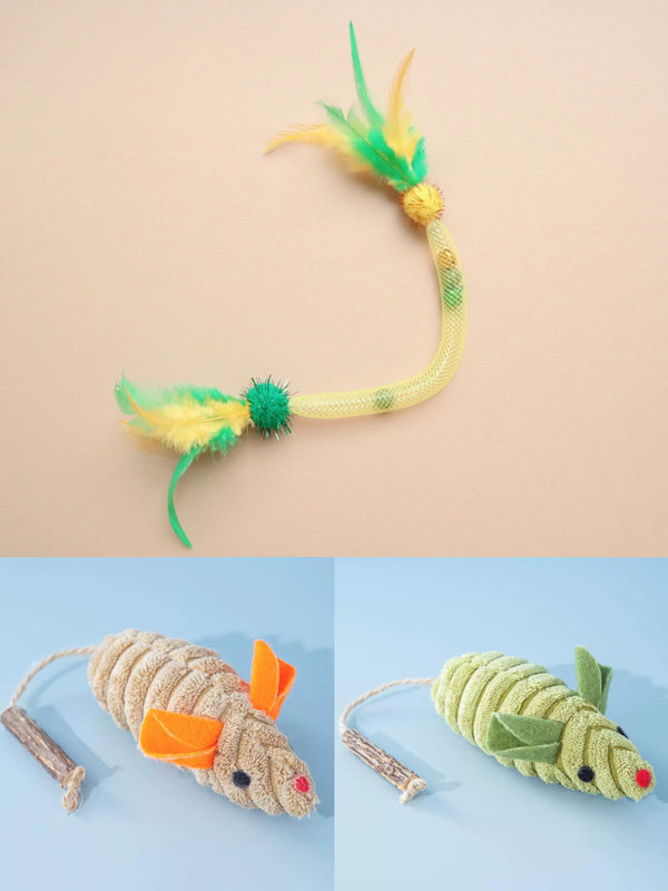 Cat Toys Set  3-Pack Special Offer