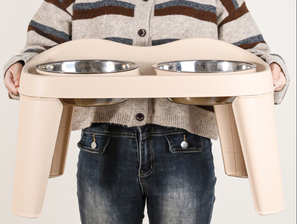Elevated Dog Bowls For Large Dogs （M Size）