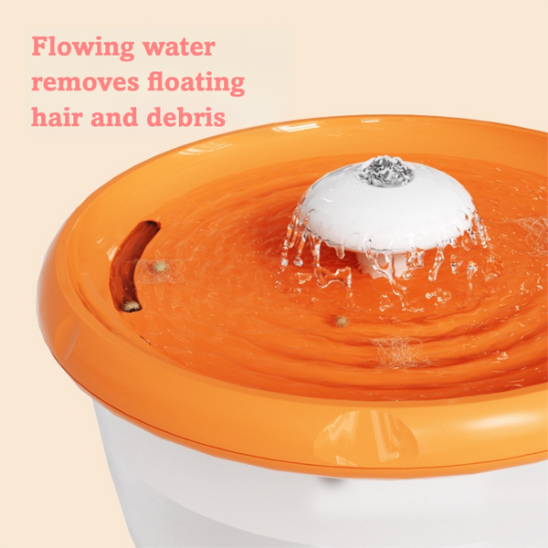 Pet Water Fountain 1.8L With 4 Replacement Filters