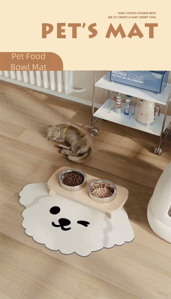 Dog Cat Bowl Mat - Maerjisi  40x60CM