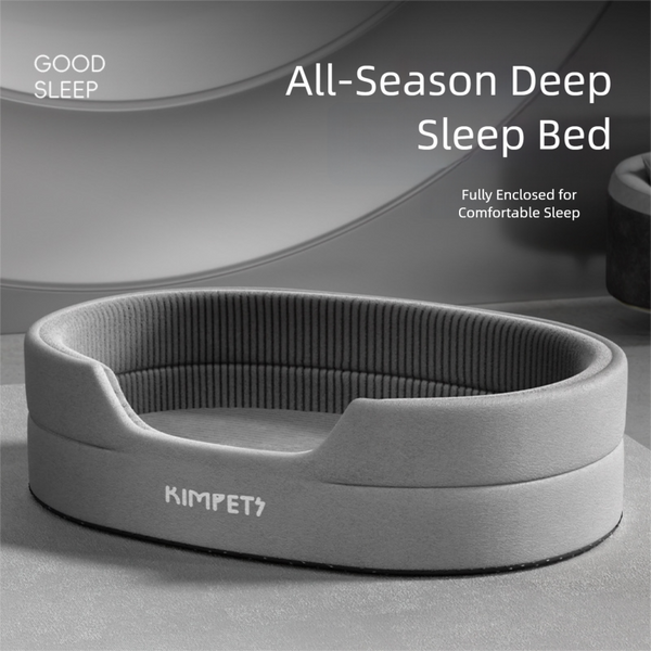 All- Season Dog Bed with Sides XL  75x50CM