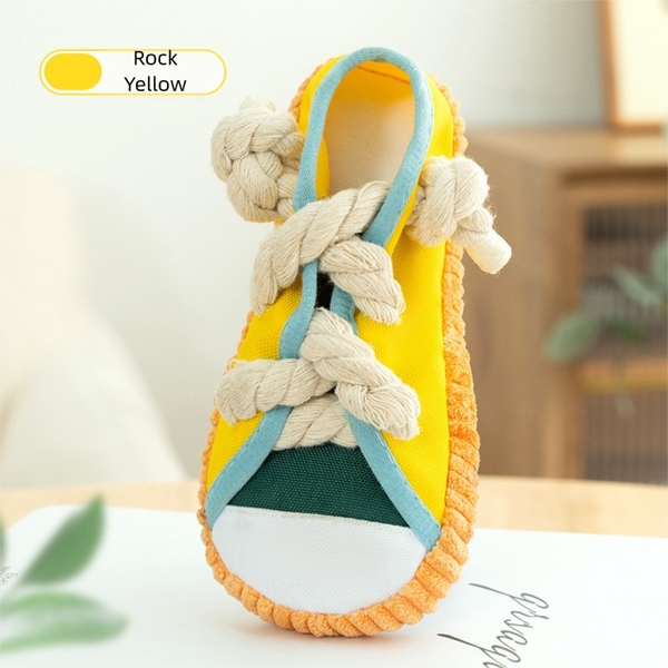 Dog Chew Toy-Yellow shoe 18x8x7CM