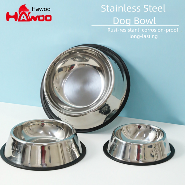 Stainless Steel Dog Bowl, Large 48oz 29.5CM （2Pack）