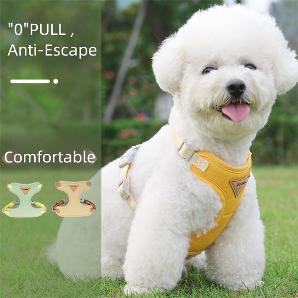 Dog Harness Small Breed and Leash, Step in Soft Light Puppy Vest